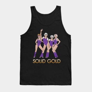 Solid Gold squad goal Tank Top